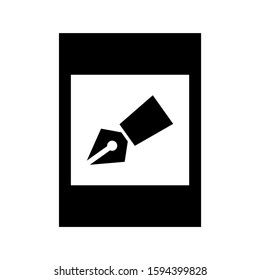 rename icon isolated sign symbol vector illustration - high quality black style vector icons
