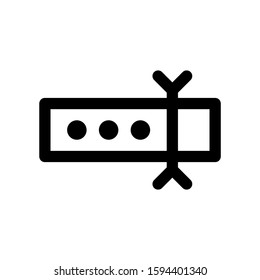 rename icon isolated sign symbol vector illustration - high quality black style vector icons
