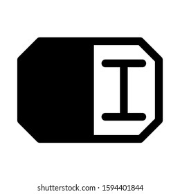 rename icon isolated sign symbol vector illustration - high quality black style vector icons
