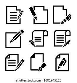 rename icon isolated sign symbol vector illustration - Collection of high quality black style vector icons
