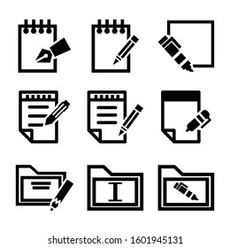 rename icon isolated sign symbol vector illustration - Collection of high quality black style vector icons
