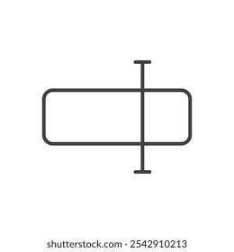 Ícone Renomear. ícone de vetor simples isolado no fundo branco. EPS10