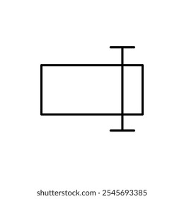Rename icon logo sign set vector outline