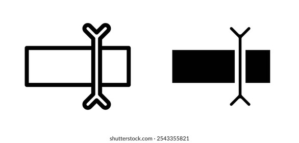 Rename icon symbol collection on white background.