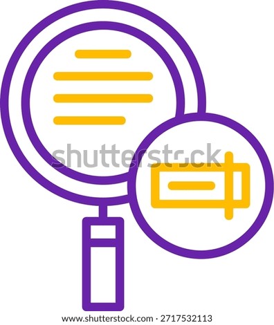 Rename Line Two Color Vector Line Two Color Vector Icon Design Design