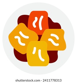 Rendang Icon Illustration for web, app, infographic, etc