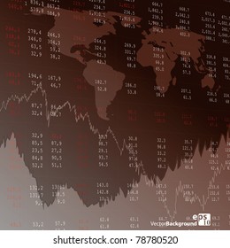 Render stock market graph