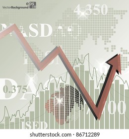 Render stock market graph