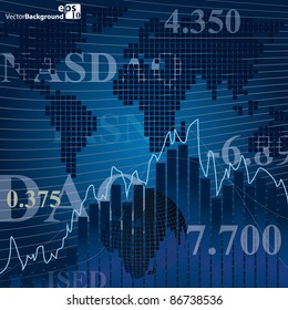 Render stock market graph