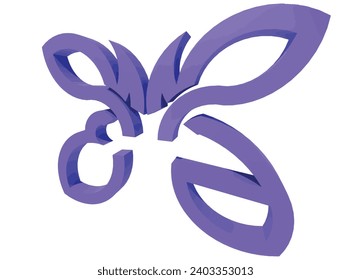 Rendering Typography Graffiti Logo Symbol  Word Emma suitable for use on clothing t shirt, jewelry necklaces, birthday souvenirs, engagements, wedding
