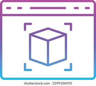 Rendering vector icon. Can be used for printing, mobile and web applications.