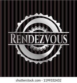 Rendezvous silver shiny emblem