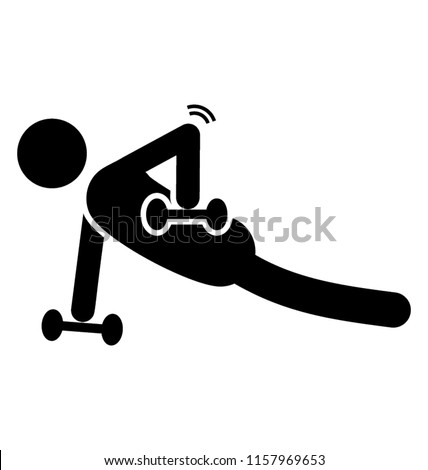
Renegade Row Glyph Vector Icon
