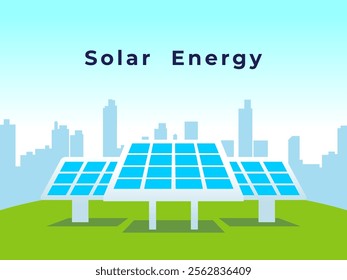 Renewable Eco Friendly Energy Concept background