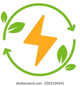 Renewable energy, Alternative Energy Icon