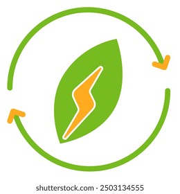 Renewable energy, Alternative Energy Icon