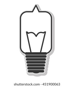 Renewable energy in black and white colors isolated flat icon, vector illustration.