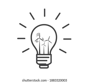 renewable energy concept. Green energy concept, vector. World Environment and sustainable development concept.
