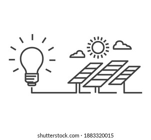 renewable energy concept. Green energy concept, vector. World Environment and sustainable development concept.
