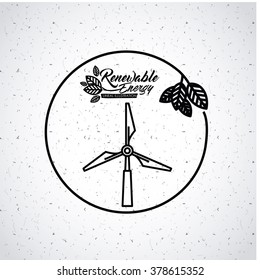 renewable energy design, vector illustration eps10 graphic 