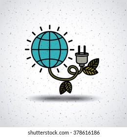 renewable energy design, vector illustration eps10 graphic 