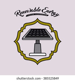 renewable energy design, vector illustration eps10 graphic 
