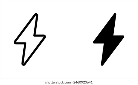 Renewable energy icon set. vector illustration on white background.