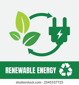 renewable energy illustration for National Renewable Energy day