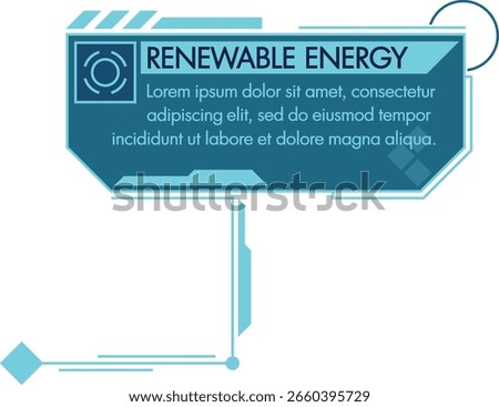 Renewable energy information technological footnotes