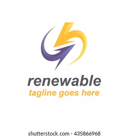 Renewable Energy Logo Template