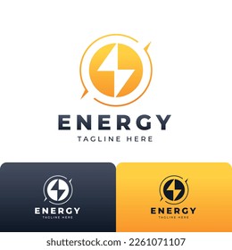 Logo-Vorlage für erneuerbare Energien 