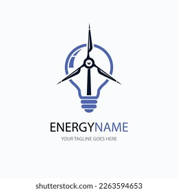 renewable energy logo template design 