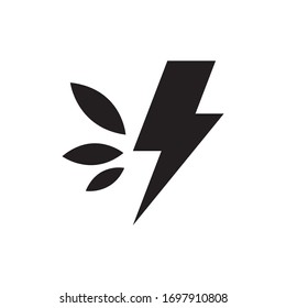 Renewable Energy Logo Template Vector Icon Design