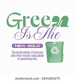 Renewable energy quote t shirt design, Sustainability poster design for print. Retro future t shirt design