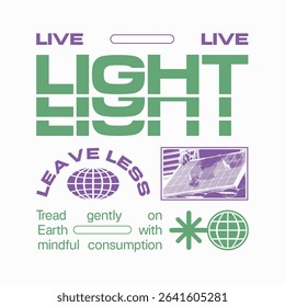 Renewable energy quote t shirt design, Sustainability poster design for print. Retro future t shirt design