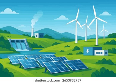 Recursos de Energia Renovável Energia Solar Eólica
