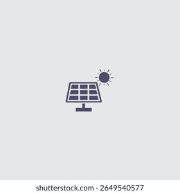 Renewable energy is shown with a solar panel graphic, promoting sustainability and green technology for a brighter future.