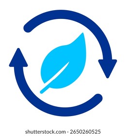 Renewable Energy Simple Icon Vector Illustration Concept