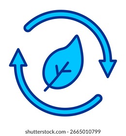 Renewable Energy Simple Icon Vector Illustration Concept