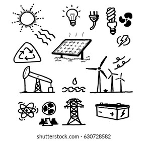 Renewable Energy Solar Icon