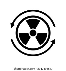 Renewable energy vector icon. alternative energy Illustration sign. recycling symbol. eco logo.