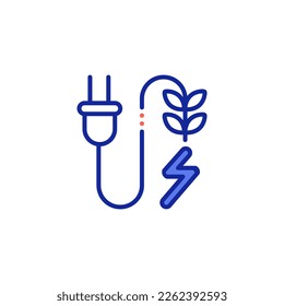 renewable energy vector icon illustration