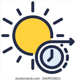 Elemento De Icono De Futuro Renovable Para Diseño