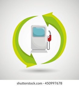 renewable gas isolated icon design, vector illustration  graphic 
