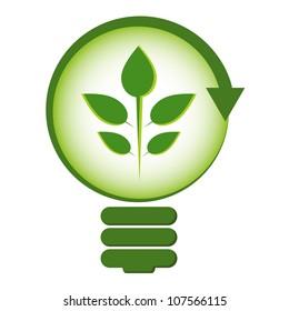 Renewable green energy concept.