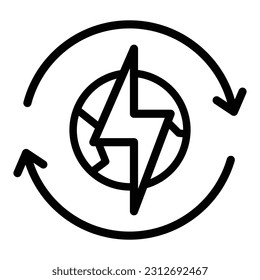 renewable icon , save world , earth eco
