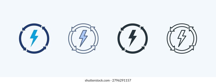 Renewable Multiple Style Icon Collection