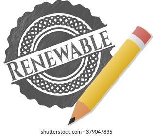Renewable penciled