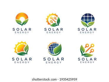 Renewable Solar Energy Logo design