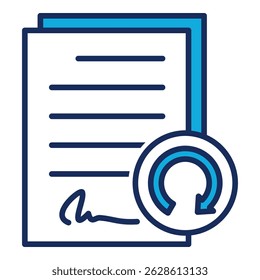 Renewal Icon Element For Design